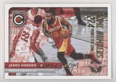 2015-16 Panini Complete - Prime Numbers #4 - James Harden