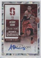 College Ticket - Anthony Brown (Red Jersey) #/23