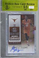 College Ticket - Myles Turner (Orange Jersey) [BRCR 9.5] #/23