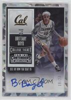 College Ticket - Brittany Boyd #/23