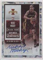 College Ticket - Nikki Moody #/23