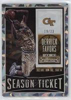 Season Ticket - Derrick Favors #/23