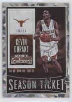 Season Ticket - Kevin Durant #/23