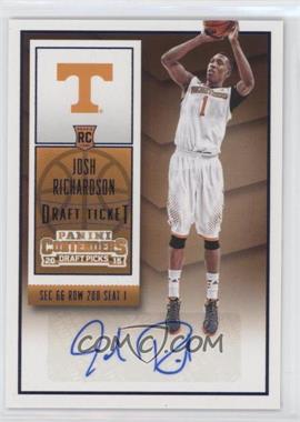 2015-16 Panini Contenders Draft Picks - [Base] - Draft Ticket Blue Foil #152 - Josh Richardson