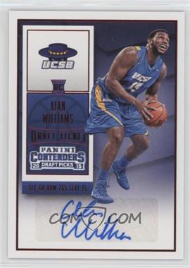 2015-16 Panini Contenders Draft Picks - [Base] - Draft Ticket Red Foil #102.1 - Alan Williams (Bent over, Looking Up)