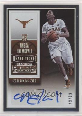 2015-16 Panini Contenders Draft Picks - [Base] - Draft Ticket #195 - Nneka Enemkpali /99