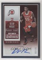 Delon Wright (Ball in Right Hand) #/15