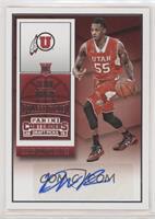 College Ticket Variation - Delon Wright (Ball in Left Hand)