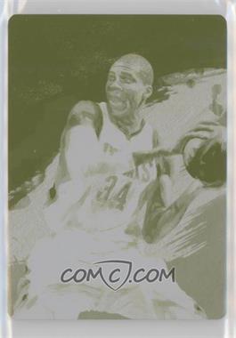 2015-16 Panini Court Kings - Expressionists - Printing Plate Yellow #25 - Giannis Antetokounmpo /1