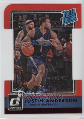 2015-16 Panini Donruss - [Base] - Inspirations Die-Cut #206 - Rated Rookie - Justin Anderson /99
