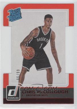 2015-16 Panini Donruss - [Base] - Inspirations Die-Cut #230 - Rated Rookie - Chris McCullough /99