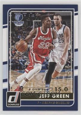 2015-16 Panini Donruss - [Base] - Points #153 - Jeff Green /150