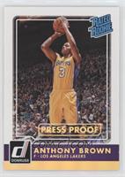 Rated Rookie - Anthony Brown #/10