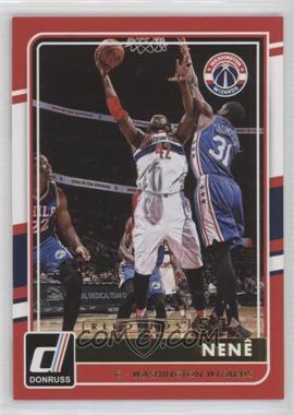 2015-16 Panini Donruss - [Base] - Rebounds #29 - Nene /51