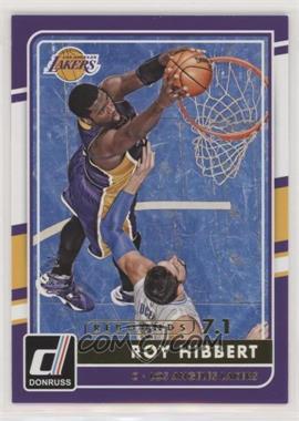 2015-16 Panini Donruss - [Base] - Rebounds #92 - Roy Hibbert /71