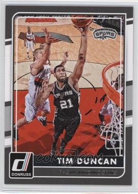 2015-16 Panini Donruss - [Base] #105 - Tim Duncan