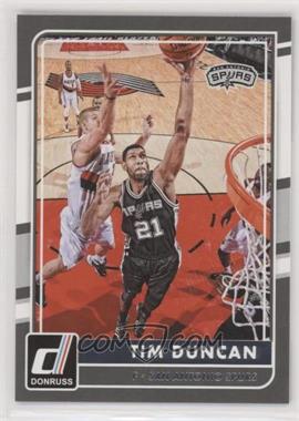 2015-16 Panini Donruss - [Base] #105 - Tim Duncan