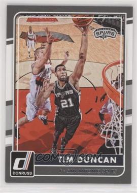 2015-16 Panini Donruss - [Base] #105 - Tim Duncan