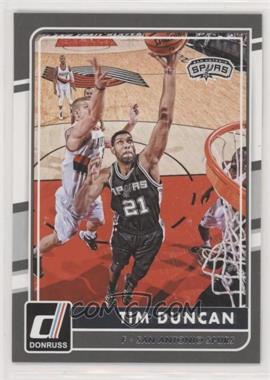 2015-16 Panini Donruss - [Base] #105 - Tim Duncan