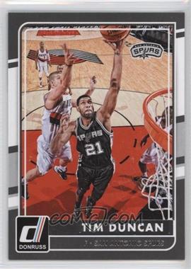 2015-16 Panini Donruss - [Base] #105 - Tim Duncan