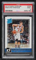 Rated Rookie - Kristaps Porzingis [PSA 9 MINT]