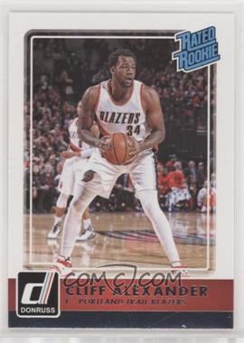 2015-16 Panini Donruss - [Base] #246 - Rated Rookie - Cliff Alexander