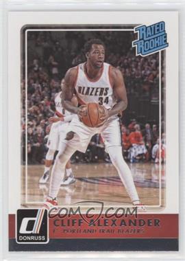 2015-16 Panini Donruss - [Base] #246 - Rated Rookie - Cliff Alexander