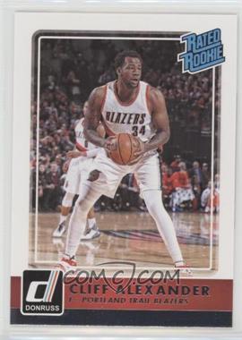 2015-16 Panini Donruss - [Base] #246 - Rated Rookie - Cliff Alexander