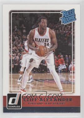 2015-16 Panini Donruss - [Base] #246 - Rated Rookie - Cliff Alexander