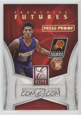 2015-16 Panini Donruss - Franchise Futures - Press Proof Gold #13 - Devin Booker /10