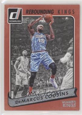 2015-16 Panini Donruss - Rebounding Kings #26 - DeMarcus Cousins