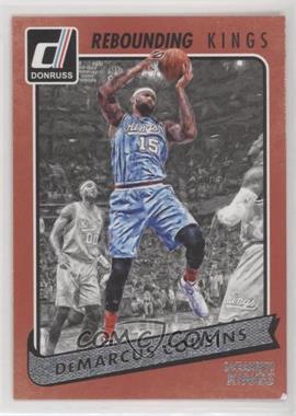 2015-16 Panini Donruss - Rebounding Kings #26 - DeMarcus Cousins