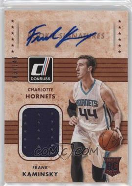 2015-16 Panini Donruss - Rookie Material Signatures #RMS-FK - Frank Kaminsky /149