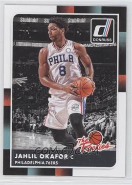 2015-16 Panini Donruss - The Rookies #38 - Jahlil Okafor