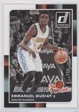 2015-16 Panini Donruss - The Rookies #7 - Emmanuel Mudiay