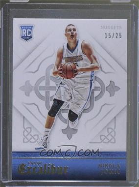 2015-16 Panini Excalibur - [Base] - Gold #199 - Rookies - Nikola Jokic /25