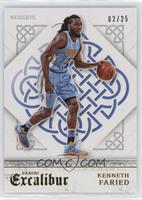 Kenneth Faried #/25