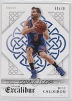 Jose Calderon #/70