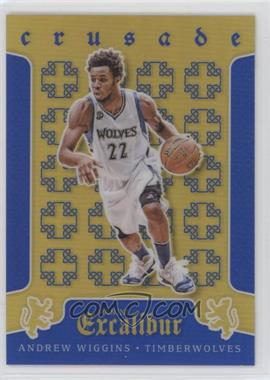 2015-16 Panini Excalibur - Crusade - Blue #78 - Andrew Wiggins /199