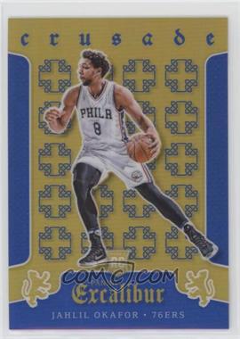 2015-16 Panini Excalibur - Crusade - Blue #9 - Jahlil Okafor /199