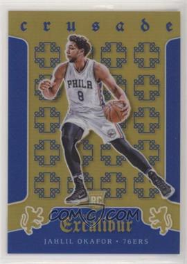 2015-16 Panini Excalibur - Crusade - Blue #9 - Jahlil Okafor /199