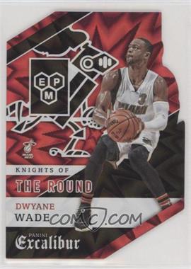 2015-16 Panini Excalibur - Knights of the Round #17 - Dwyane Wade