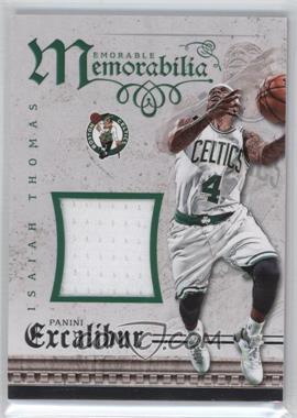 2015-16 Panini Excalibur - Memorable Memorabilia #5 - Isaiah Thomas