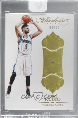 2015-16 Panini Flawless - [Base] #117 - Ricky Rubio /20 [Uncirculated]