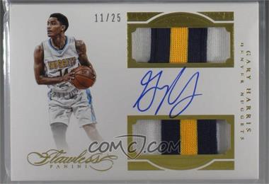 2015-16 Panini Flawless - Dual Patch Autographs #DPA-GA - Gary Harris /25 [Noted]