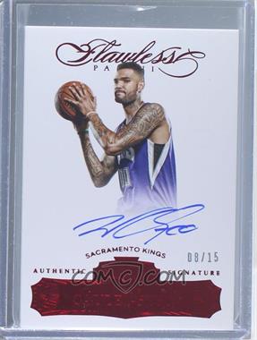 2015-16 Panini Flawless - Rookie Autographs - Ruby #RA-WC - Willie Cauley-Stein /15