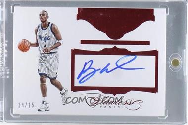 2015-16 Panini Flawless - Super Signatures - Ruby #SS-AF - Anfernee Hardaway /15
