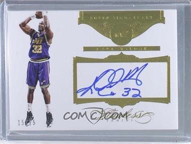 2015-16 Panini Flawless - Super Signatures #SS-ML - Karl Malone /25