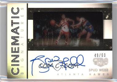 2015-16 Panini Gala - Cinematic Signatures #CS-SWD - Spud Webb /60