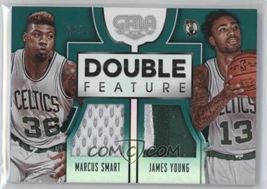 2015-16 Panini Gala - Double Feature Memorabilia - Jade #18 - James Young, Marcus Smart /25